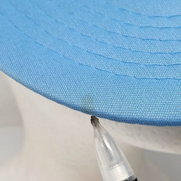 Vintage Montreal Canada Snapback Hat Mesh Trucker Cap 90s Maple Leaf Blue White - Picture 5 of 9